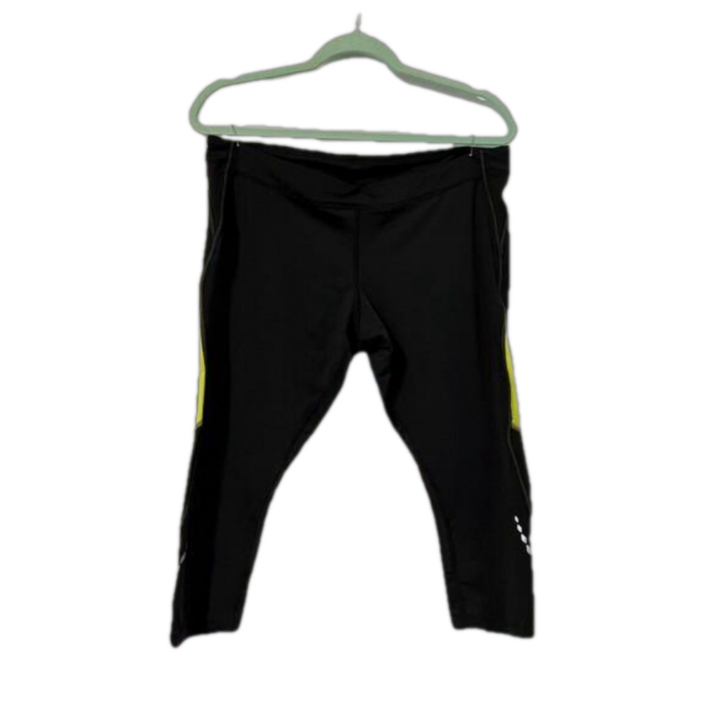 Pearl Izumi Cycling  Tights XXL Women Aurora Splice 3 Quarter Pants Waist bike